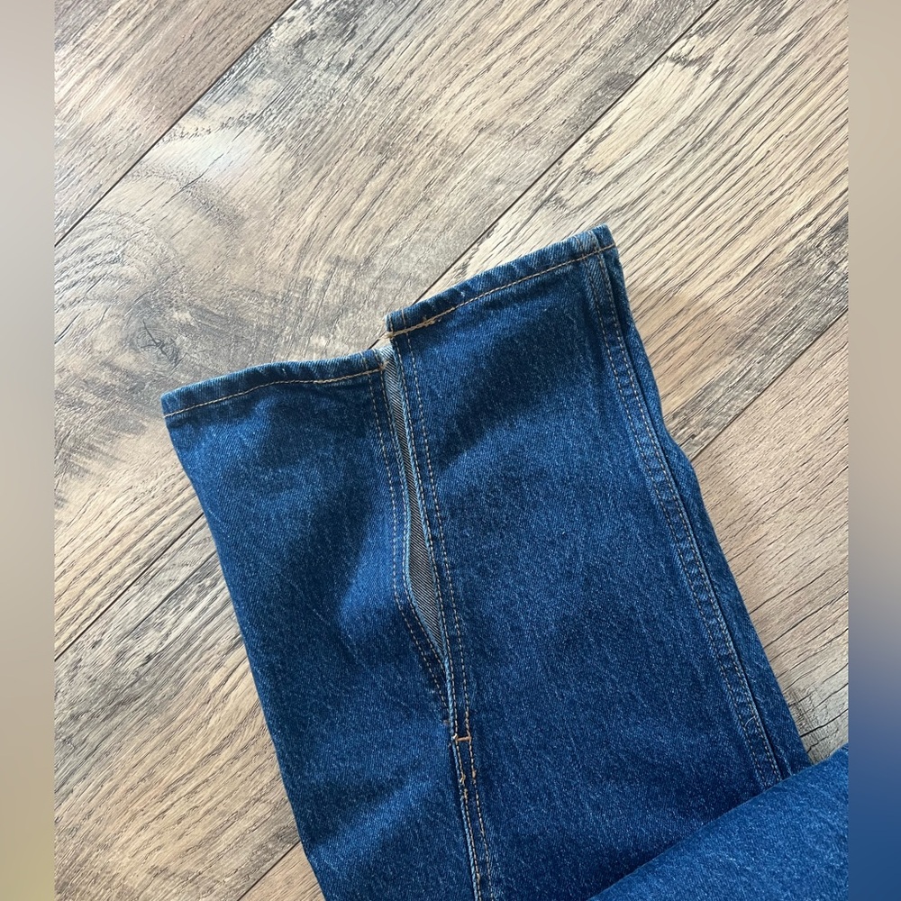 Abercrombie and fitch curve love vent hem 90s relaxed jeans 29 - Picture 12 of 14